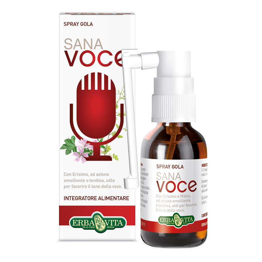 Sana Voce Spray Gola 30ml Erbavita