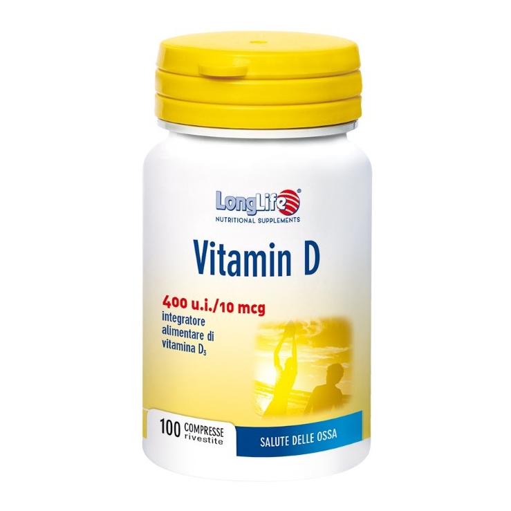 Longlife Vitamin D3 400UI 100 Compresse