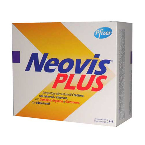 Neovis Plus Integratore Alimentare Creatina Vitamine Sali Minerali 20 Bustine