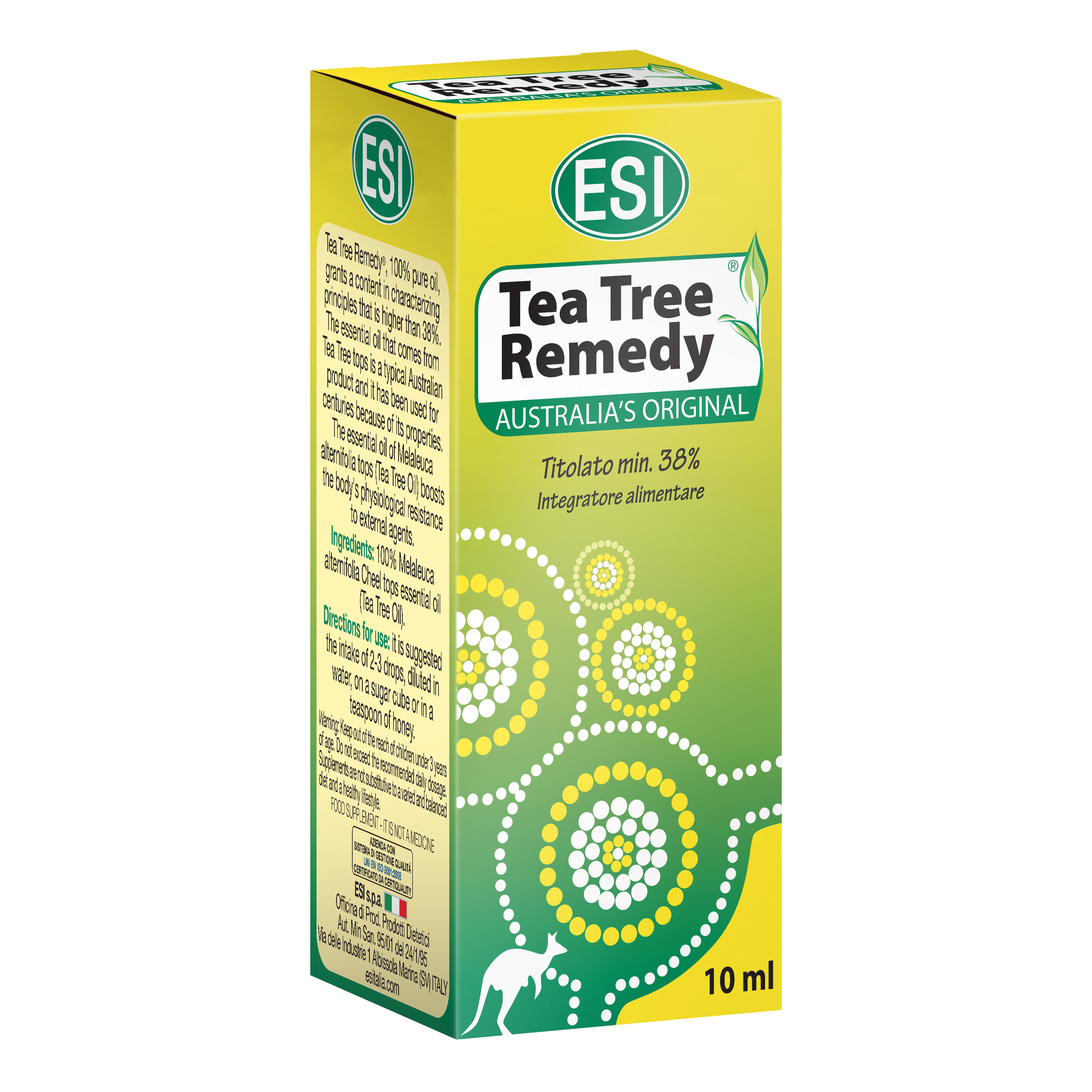 Tea Tree Oil 100% Remedy 10ml