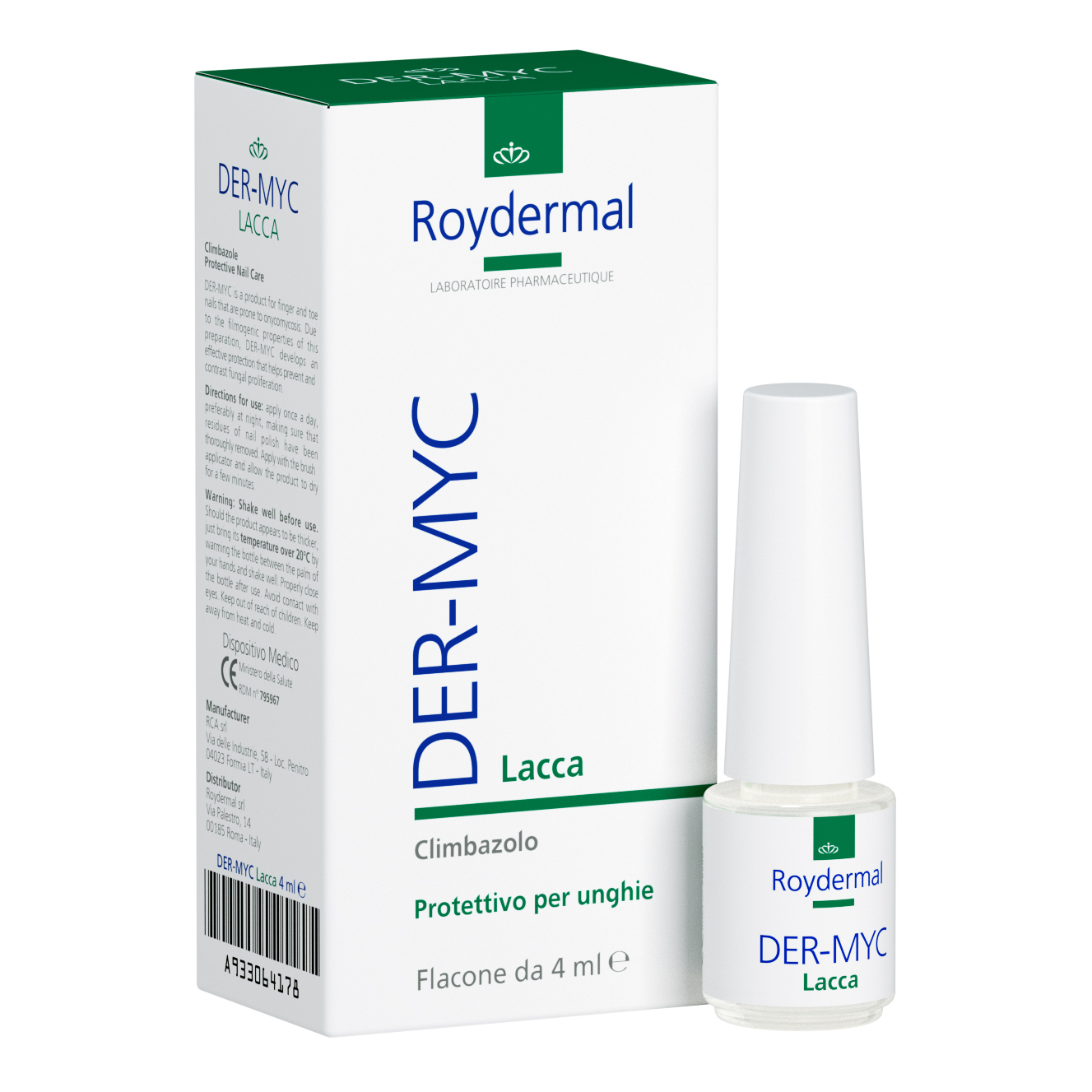 DER-MYC Lacca Prot.Unghie 4ml