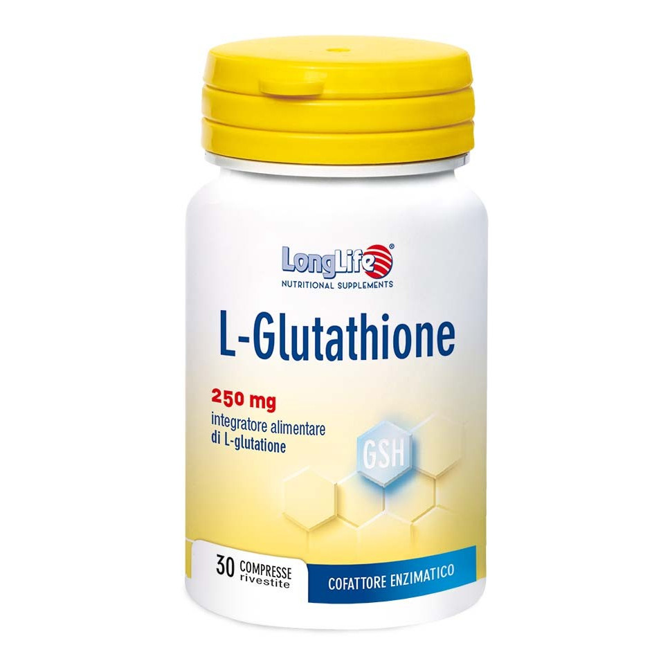 Longlife L-Glutathione 30 Compresse