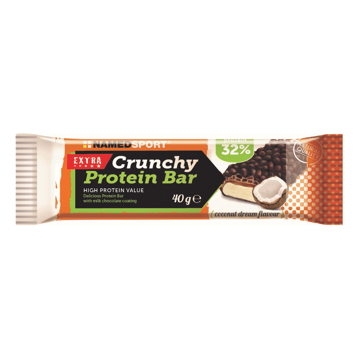 Crunchy Protein Bar Coconut DR 1PZ