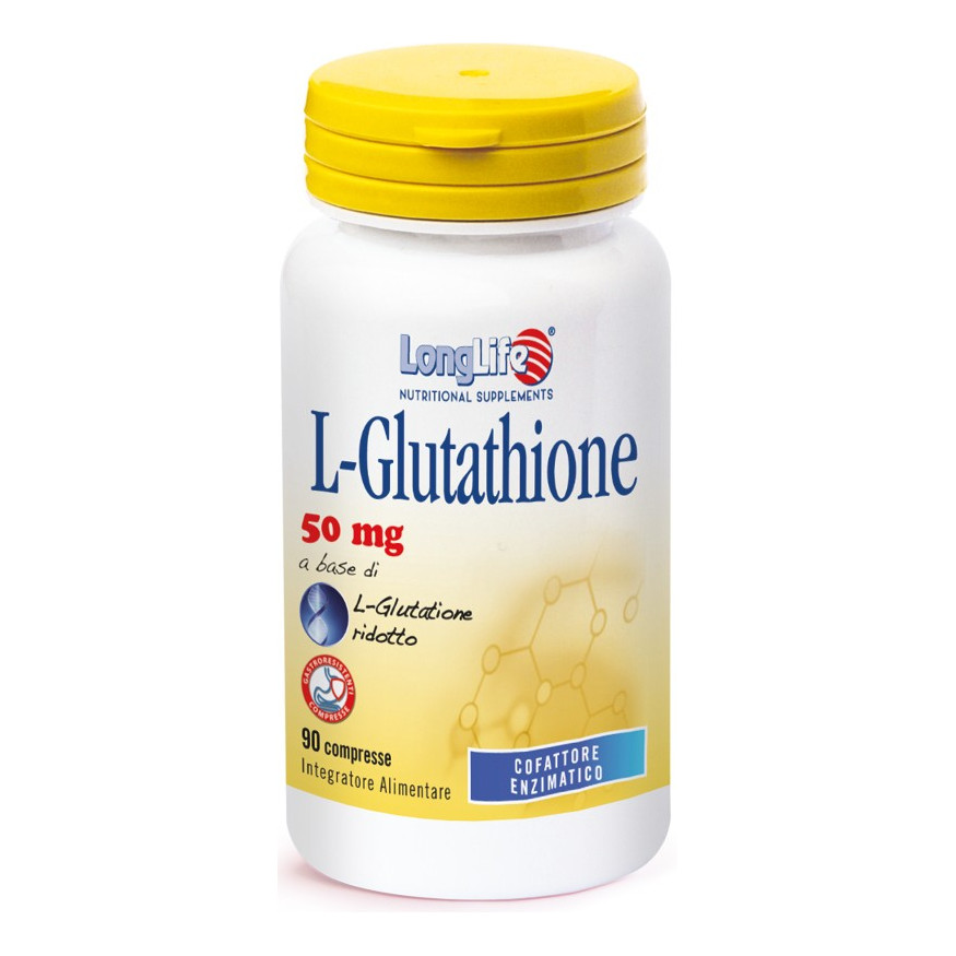 Longlife L-Glutathione 90 Compresse