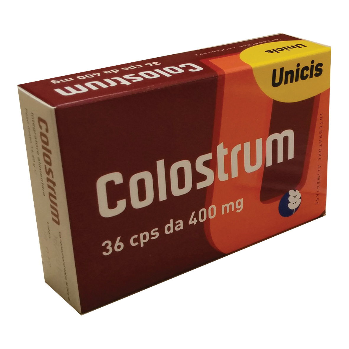 COLOSTRUM UNICIS 400MG 36 CPS
