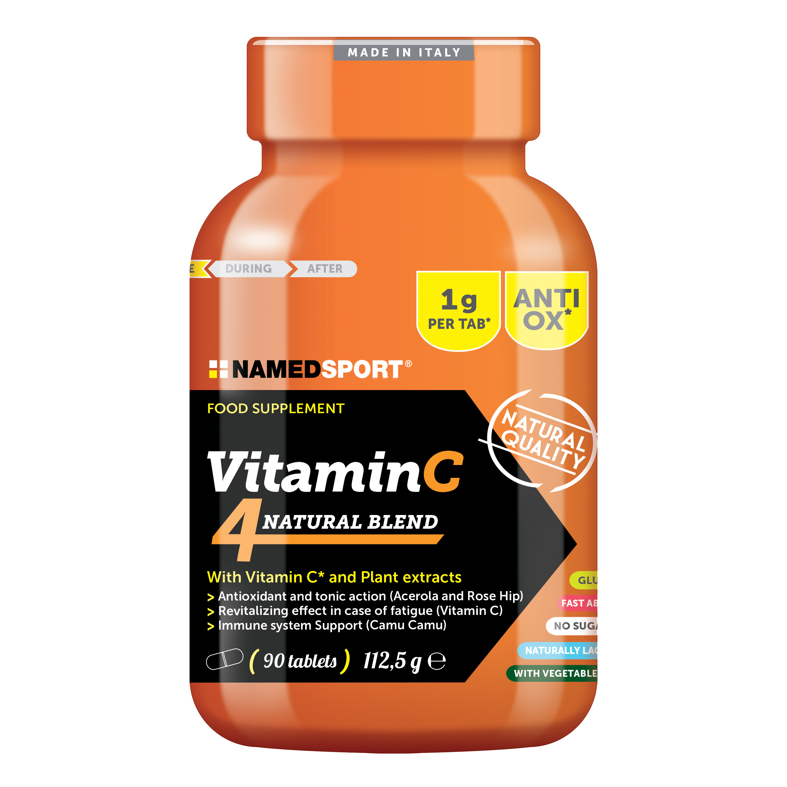 Vitamin C 4 Natural Blend 90 Compresse