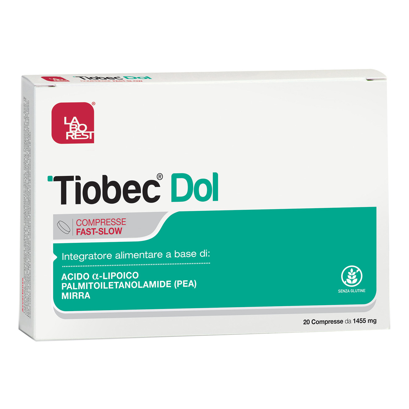 Tiobec Dol 20 Compresse