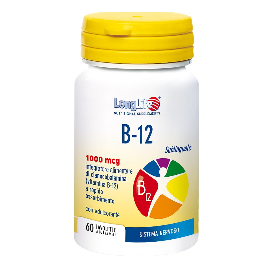 Longlife B12 1000 Mcg 60 Compresse