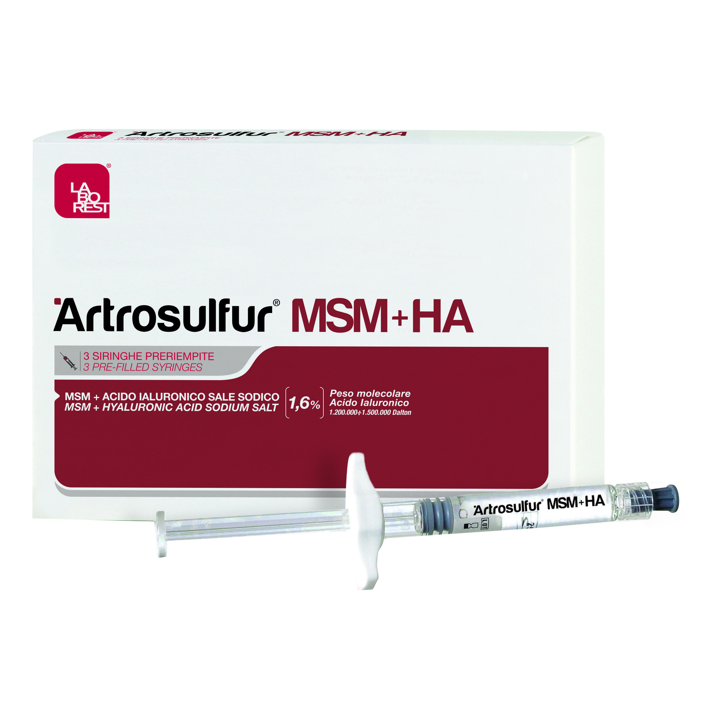 Artrosulfur MSM+HA 3 Siringhe 2ml