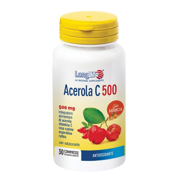 LONGLIFE ACEROLA C500 30 Cpr