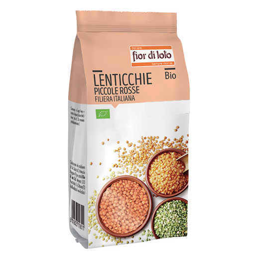 Lenticchie Piccole Rosse 400g - Fior Di Loto