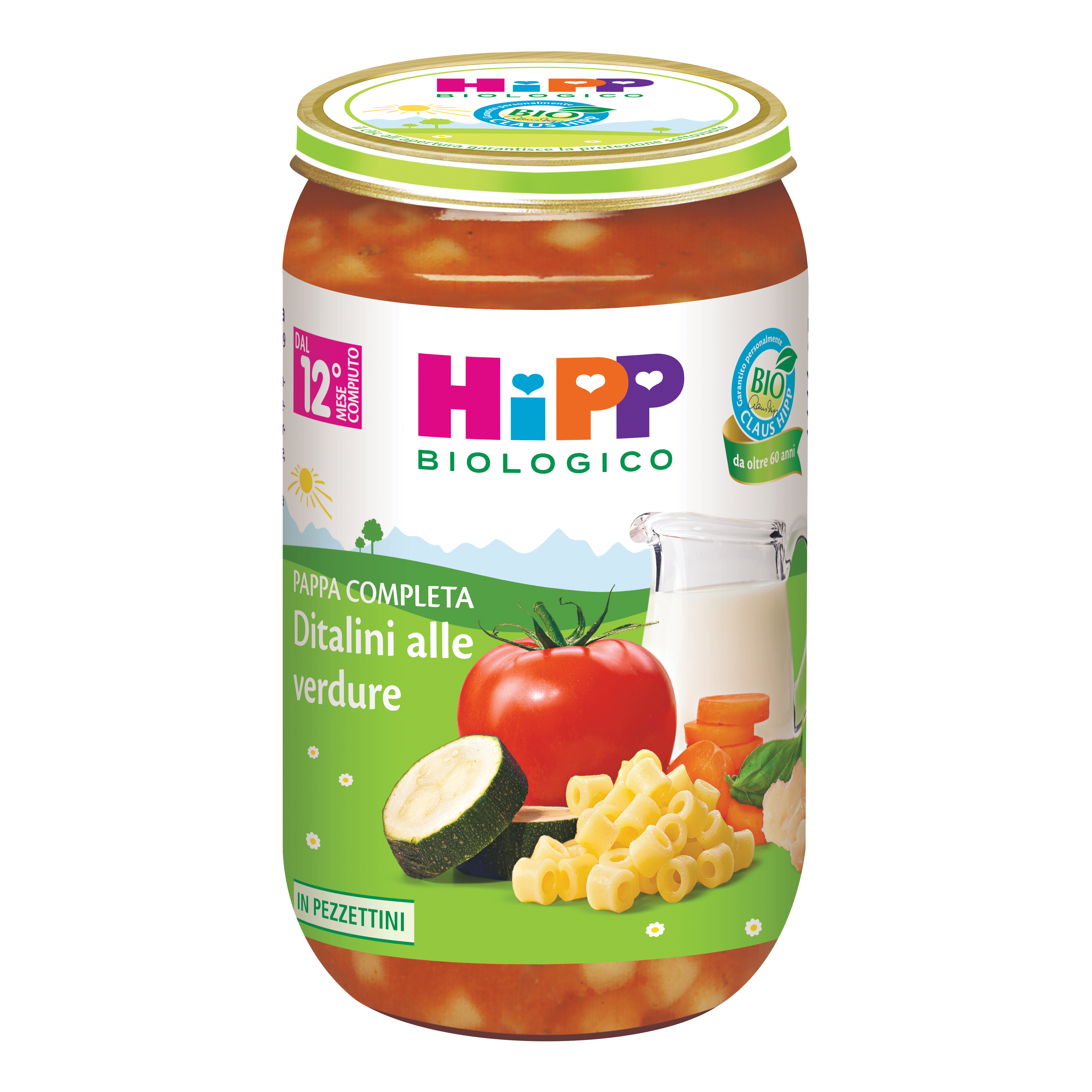 HIPP DITALINI ALLE VERDURE250G