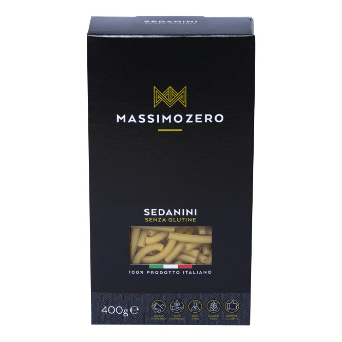 Massimo Zero Sedanini Rigati 400 G