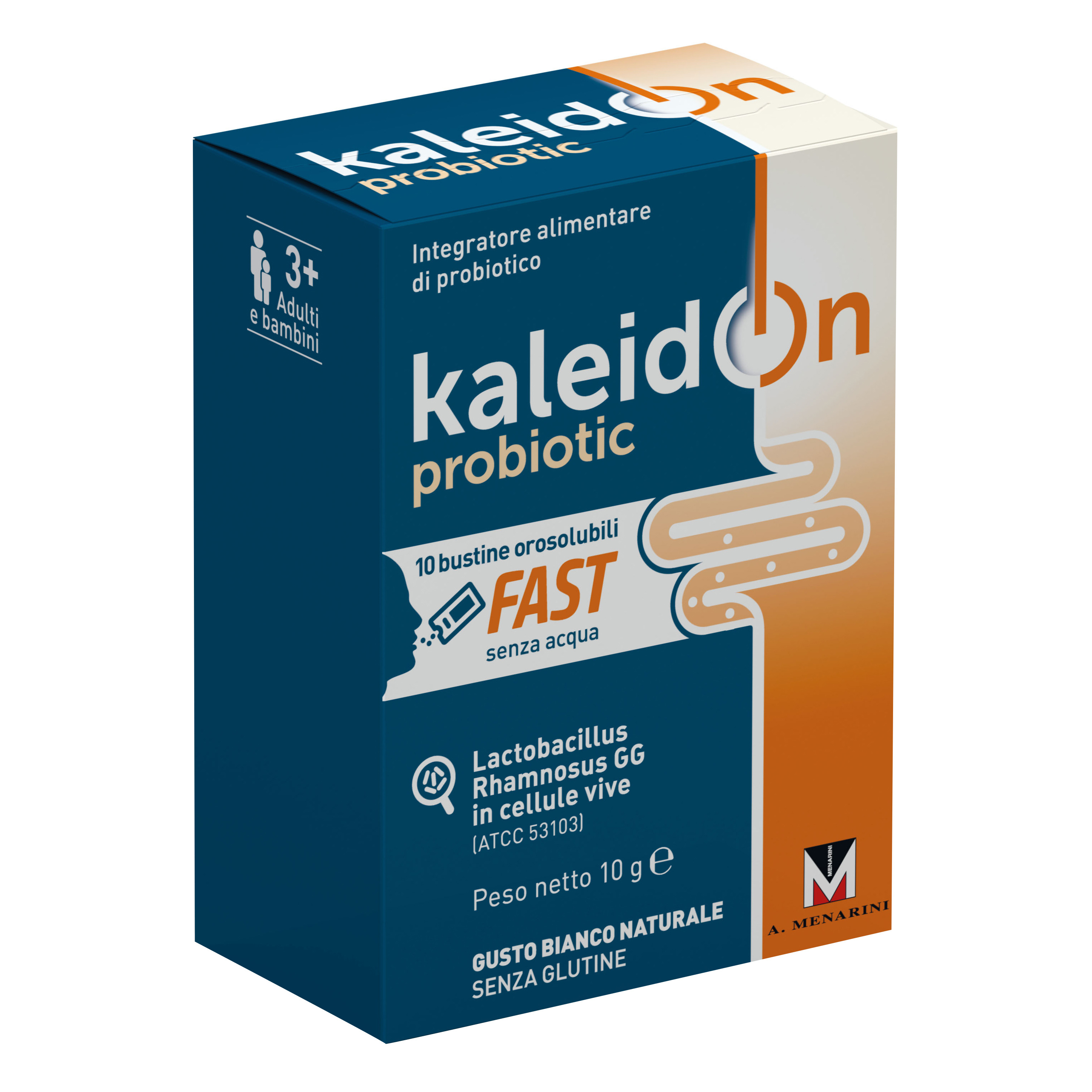 Kaleidon Probiotic Gusto Bianco Naturale 10 Bustine