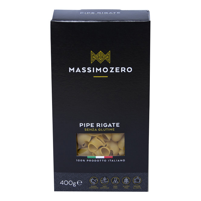 Massimo Zero Pipe Rigate 400 G
