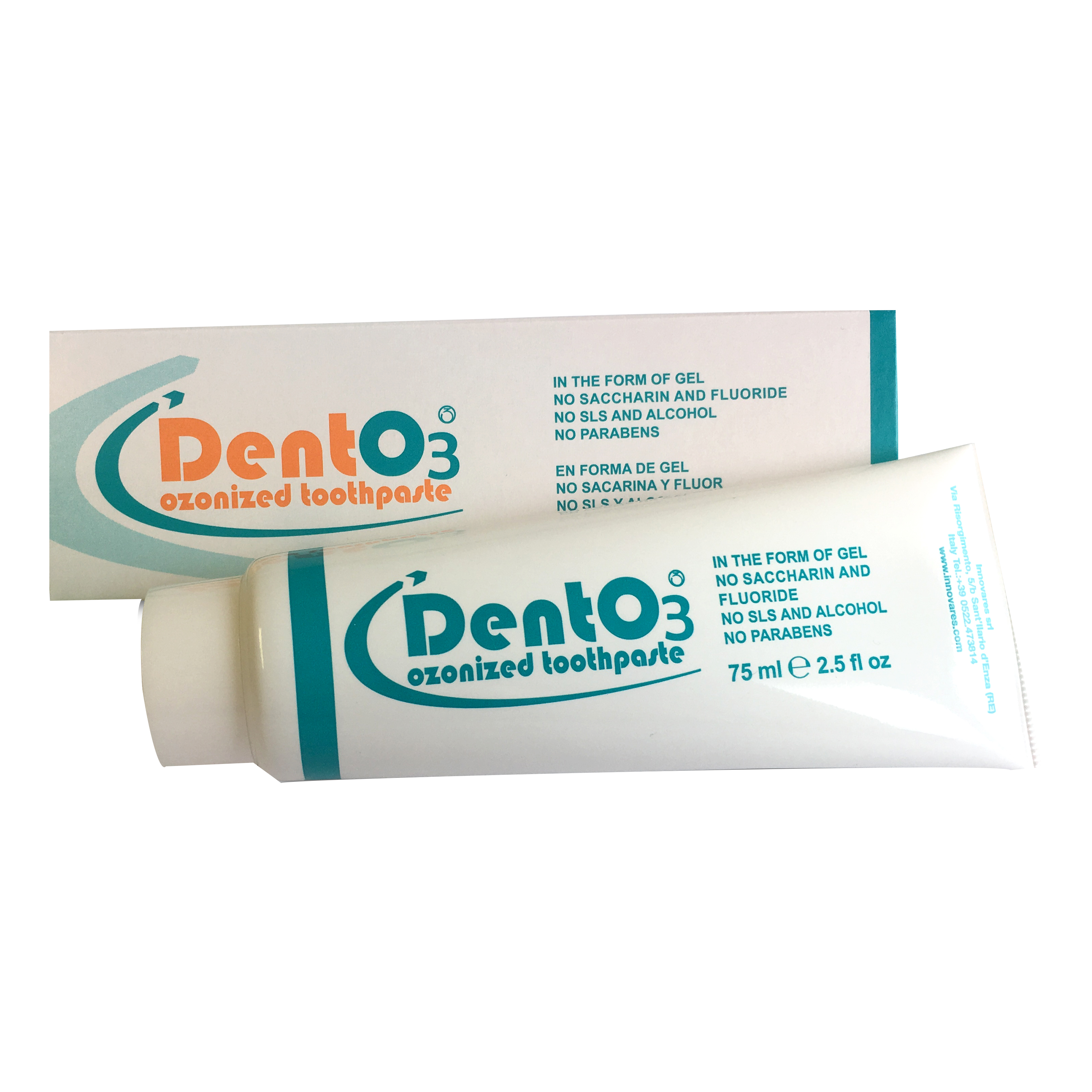 DENTO3 Dentifricio Ozono 75ml