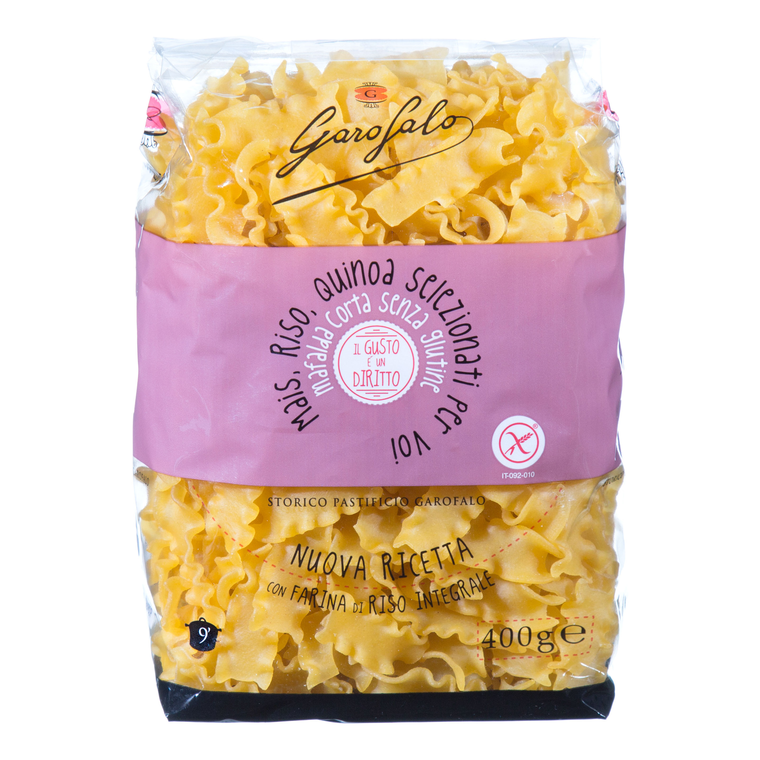 Garofalo Mafalda Corta Senza Glutine 400 G