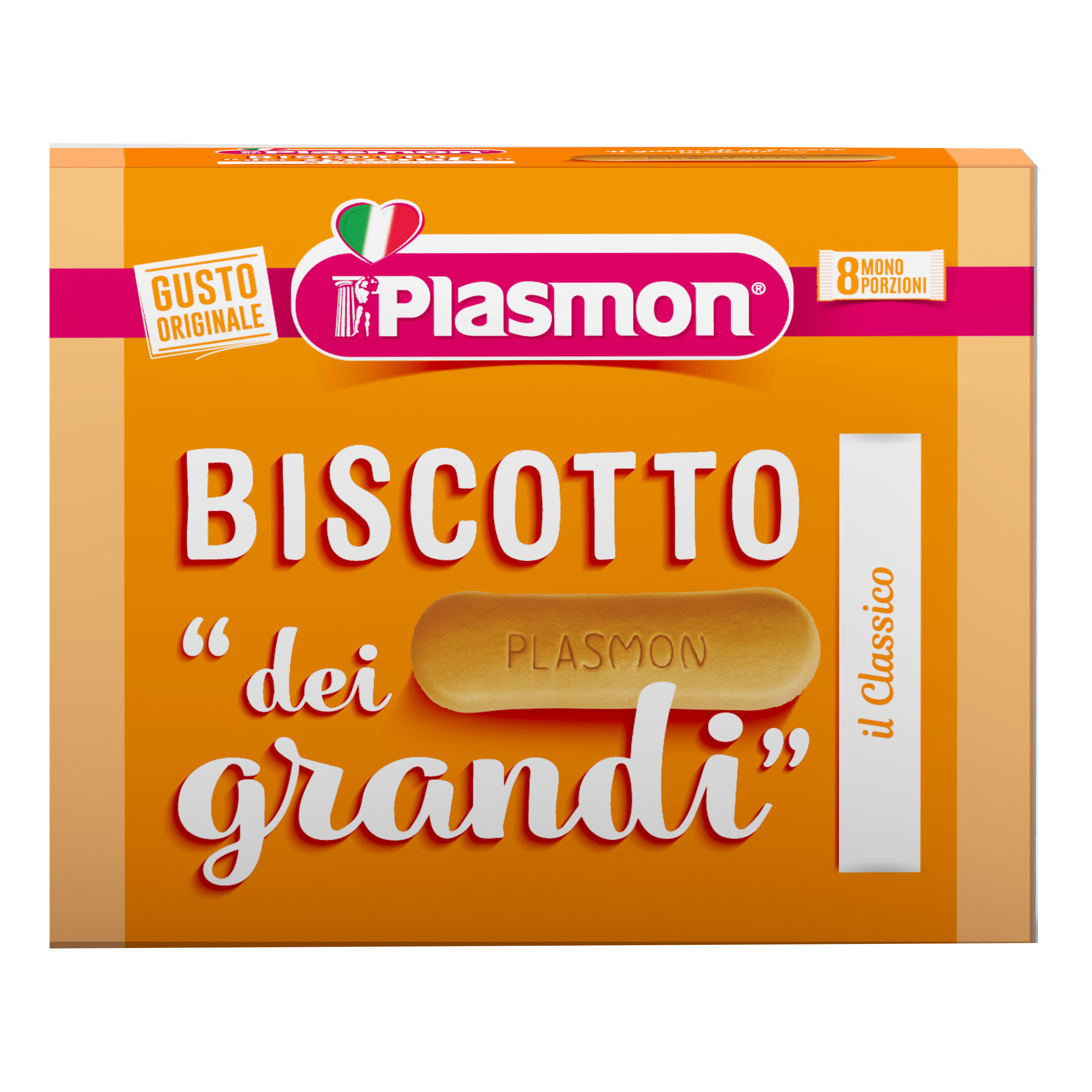 PLASMON Biscotto Dei Grandi 8 Monoporzioni