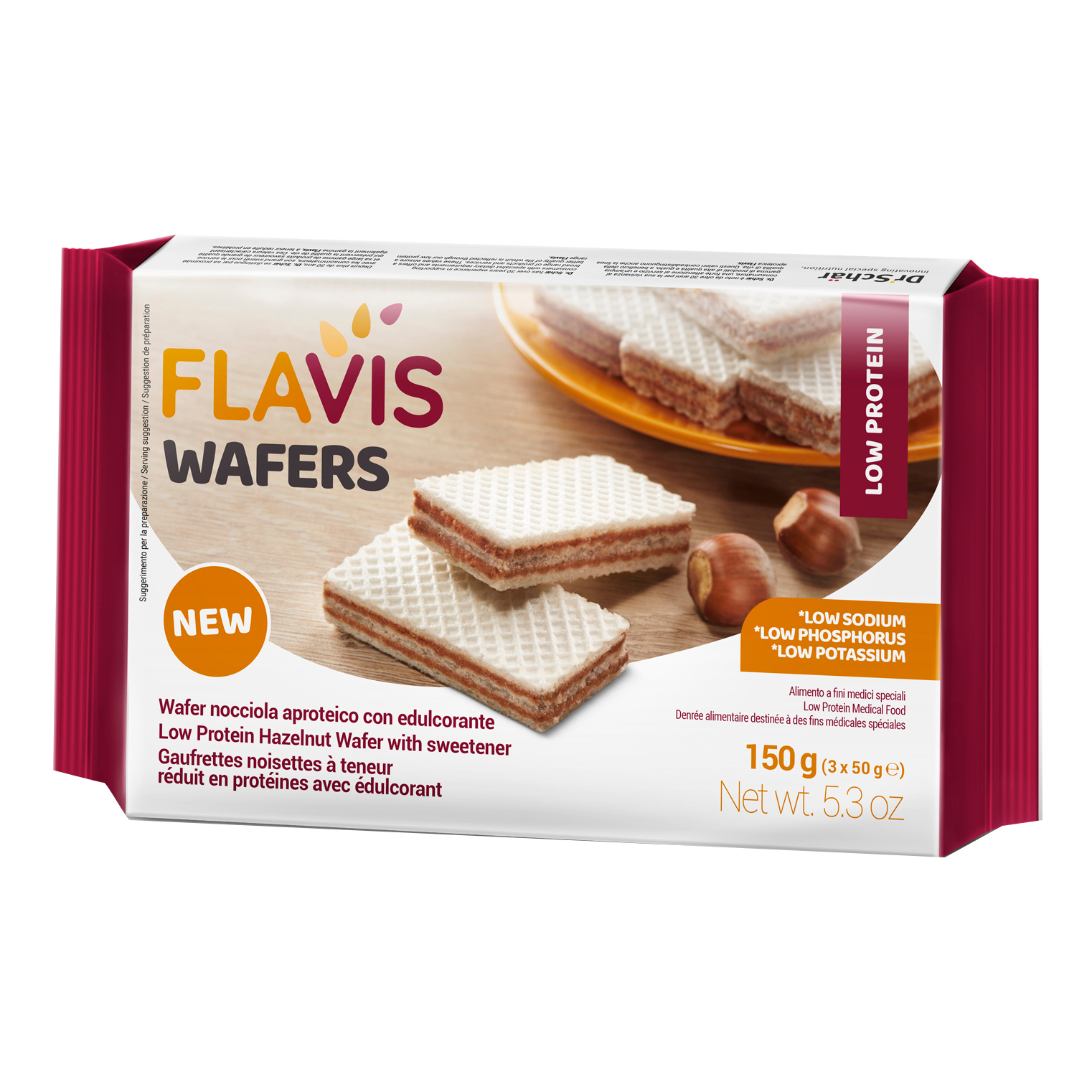 Mevalia Flavis Wafer 150g