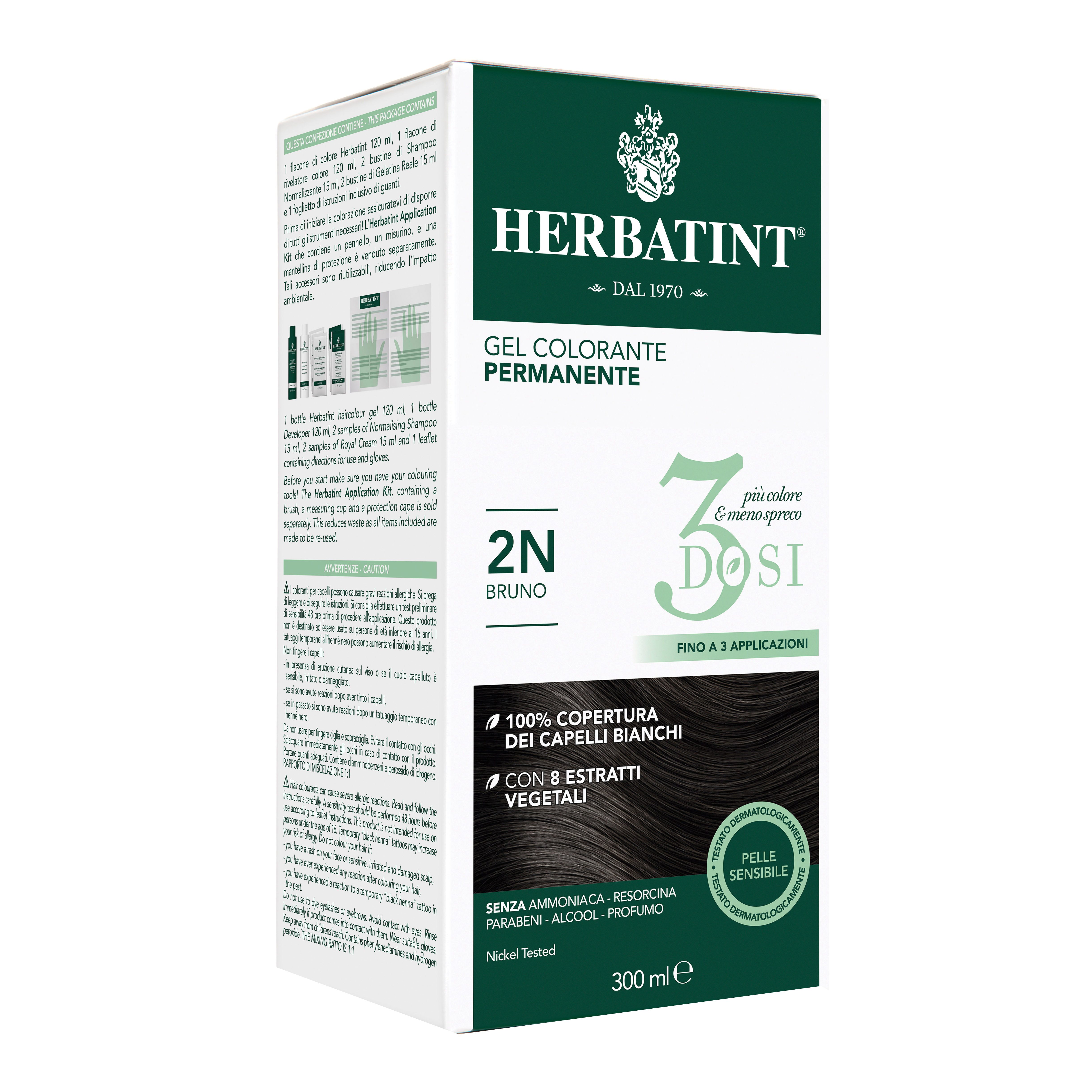 HERBATINT 3D Bruno 300ml 2N