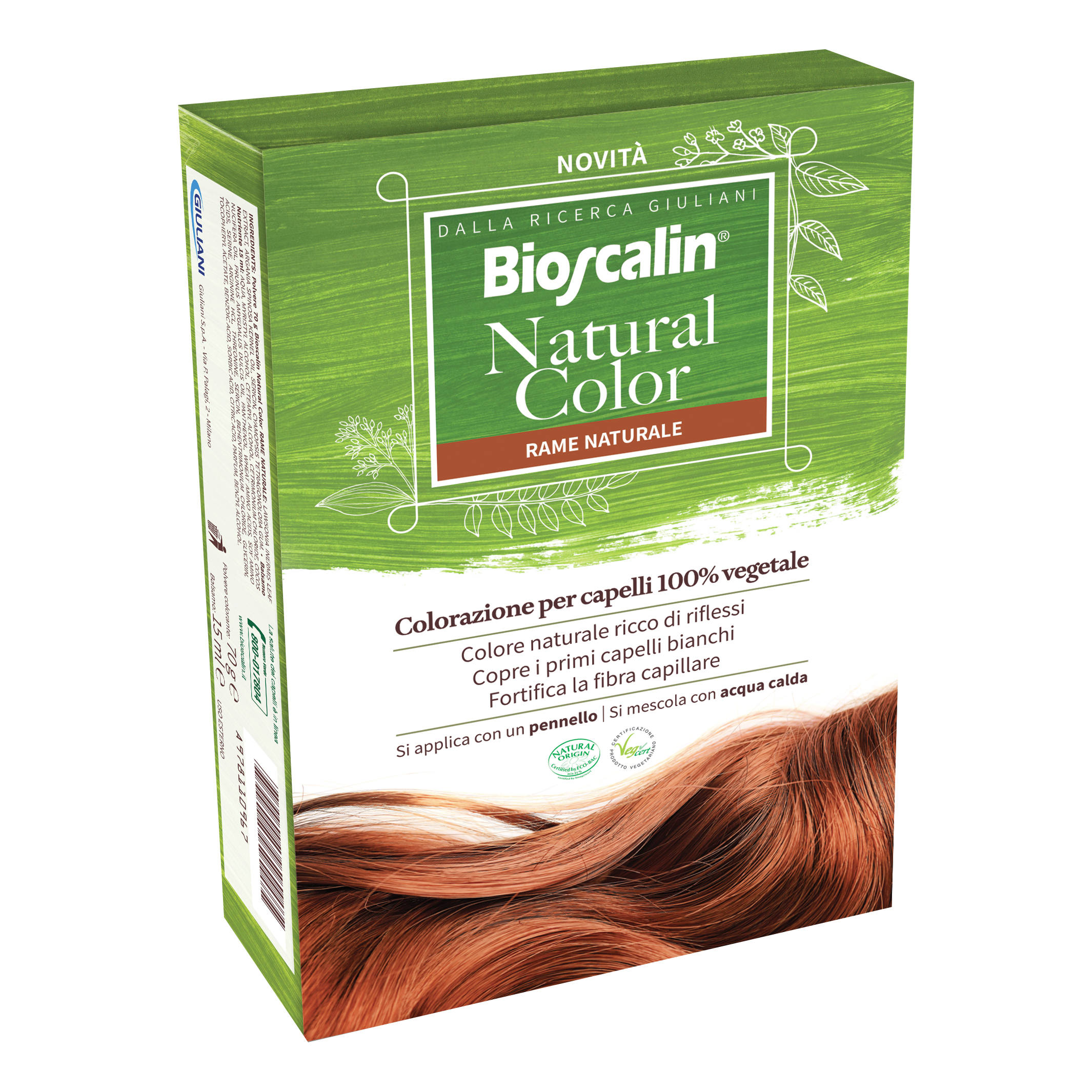 Bioscalin Natural Color Rame Natural