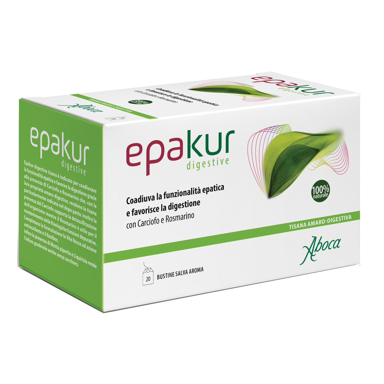 EPAKUR DIGESTIVE TISANA 20 BUSTINE ABOCA