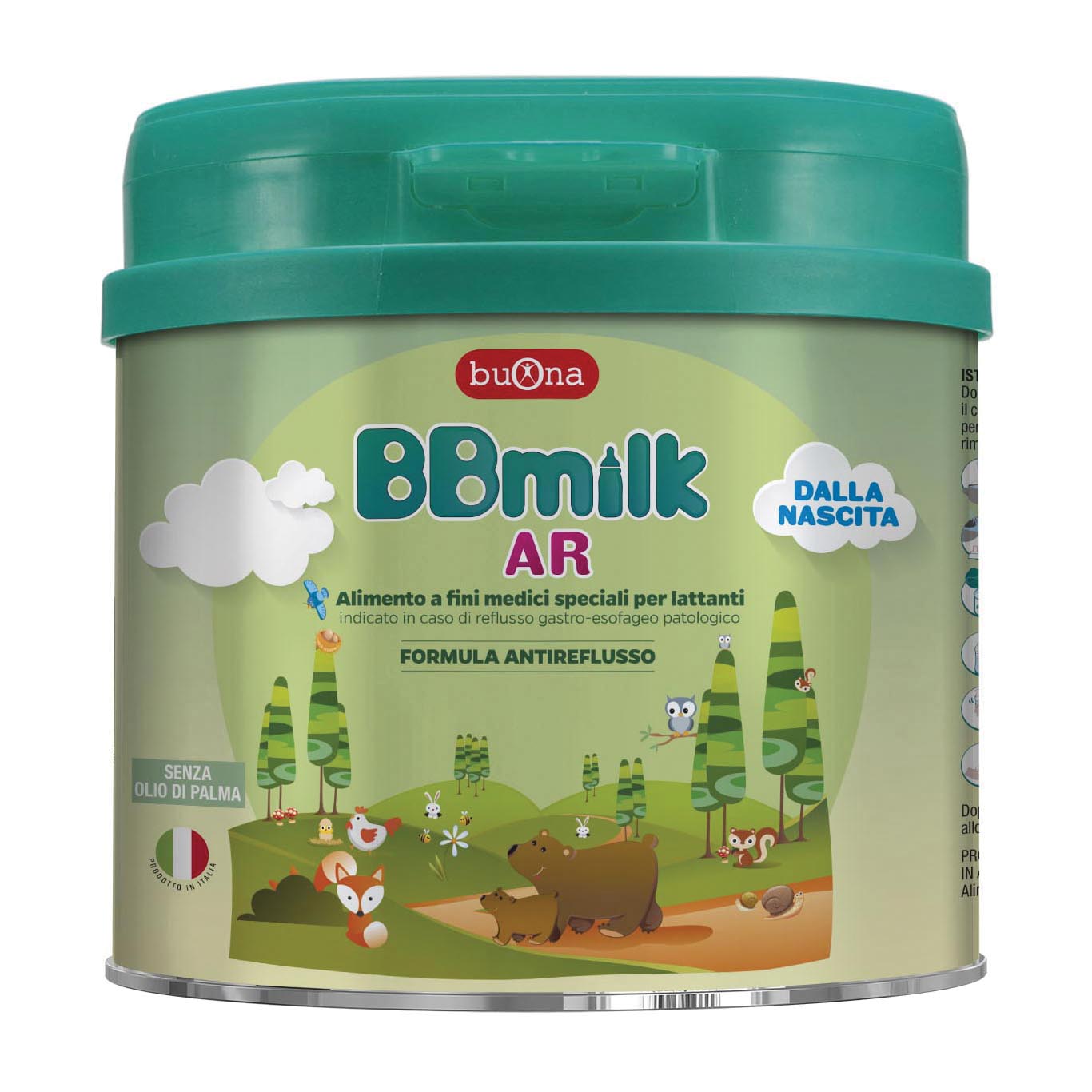Buona BBmilk AR Latte In Polvere Antireflusso Per Lattanti Dalla Nascita 400g