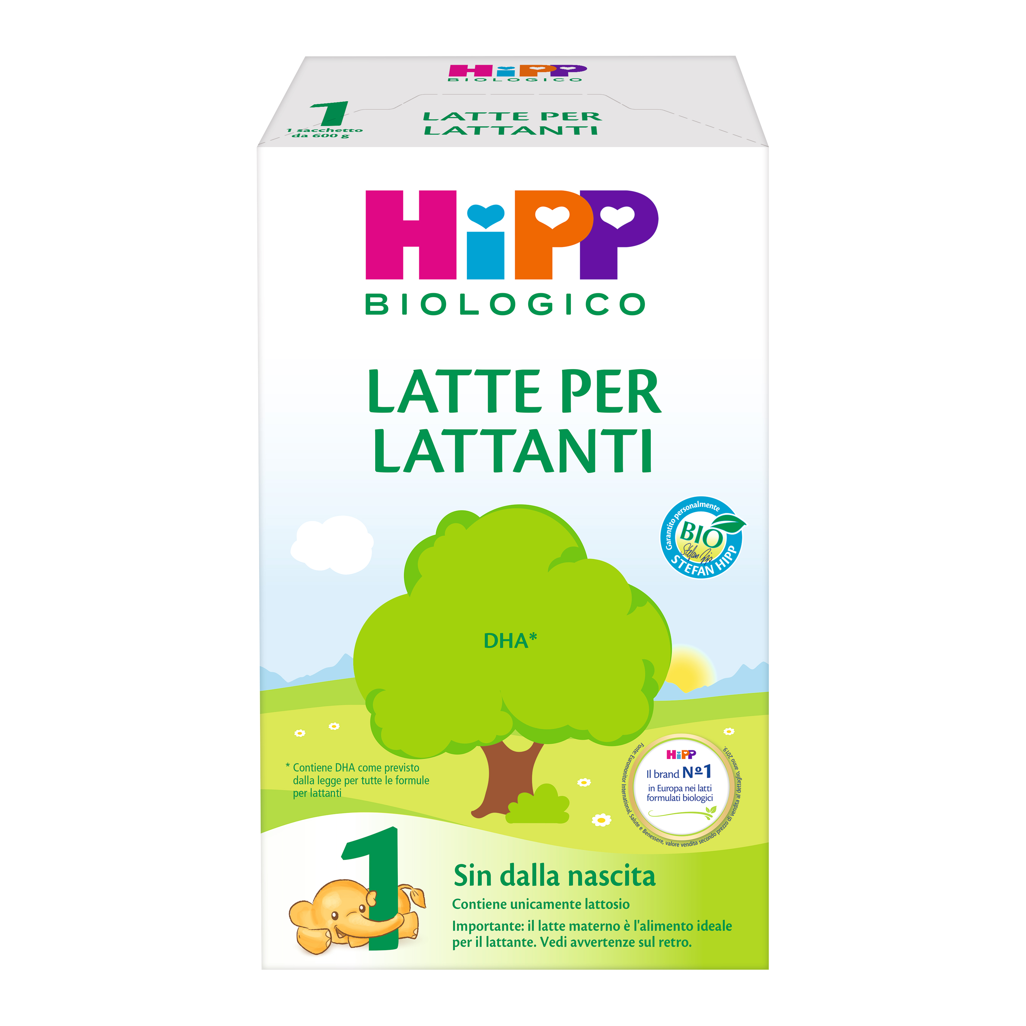 HIPP 1 Bio Latte Polvere 600g