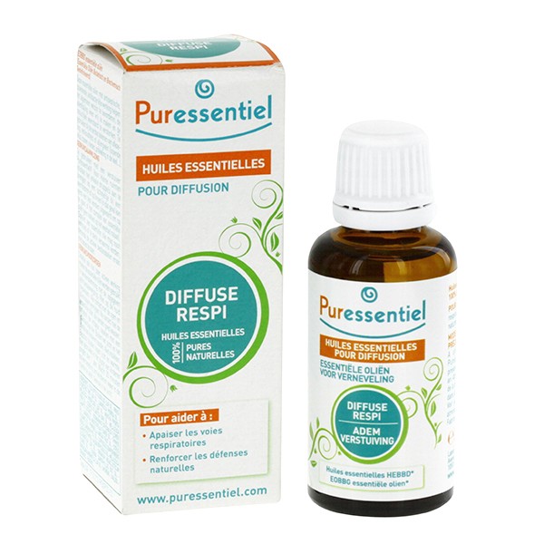 PURESSENTIEL Oli Essenziali Diffusione Respirazione