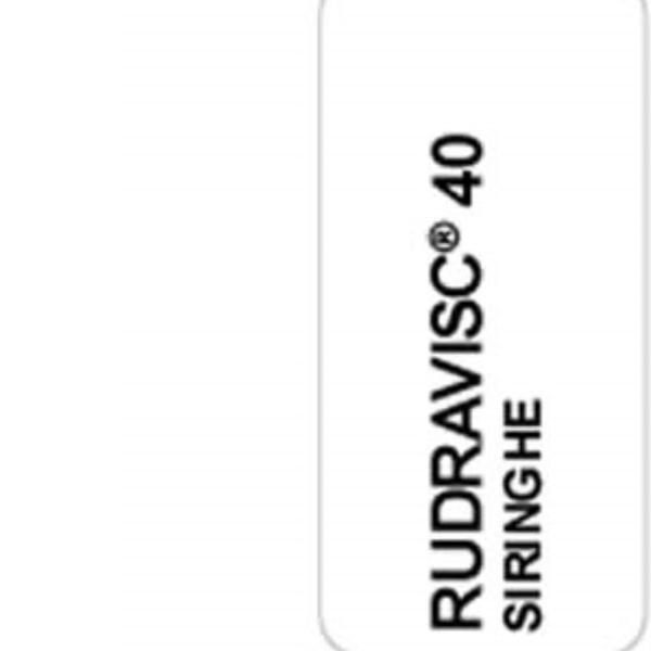 Rudravisc 40 Siringa 40mg 2ml 3 Pezzi
