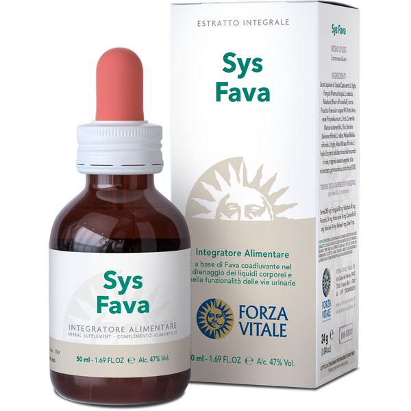 Sys Fava Gocce 50ml Forza Vitale