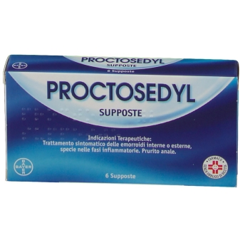 Proctosedyl Trattamento Sintomatico Di Emorroidi E Ragadi Anali Con Idrocortisone Acetato 6 Supposte