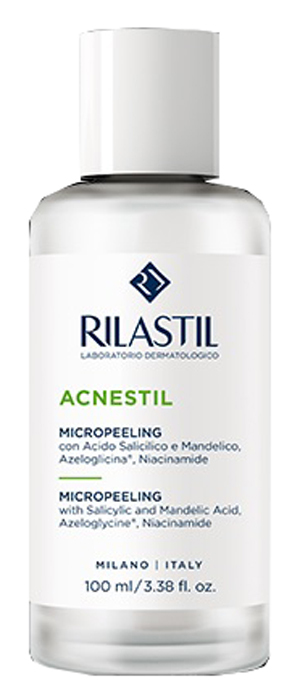 RILASTIL Acnestil Micropeeling Lozione Esfoliante Pelli Acneiche 100ml Ipoallergenica