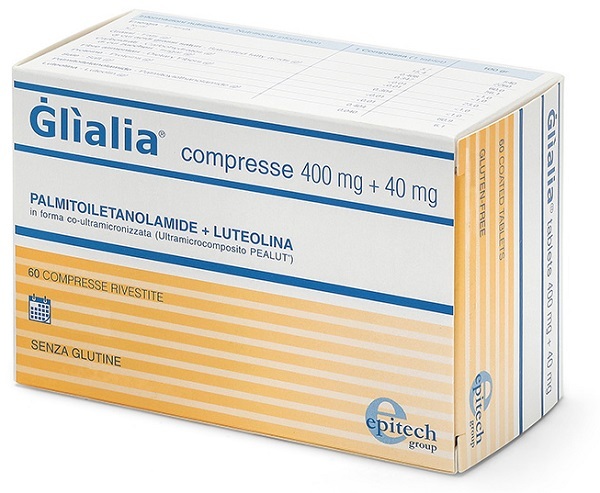 Glialia Integratore Alimentare 60 Compresse - Palmitoiletanolamide 400mg Luteolina 40mg