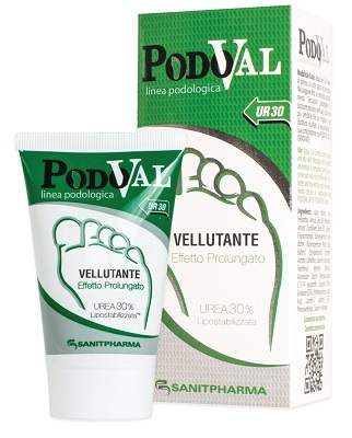 PODOVAL Urea 30 Vellut.50ml
