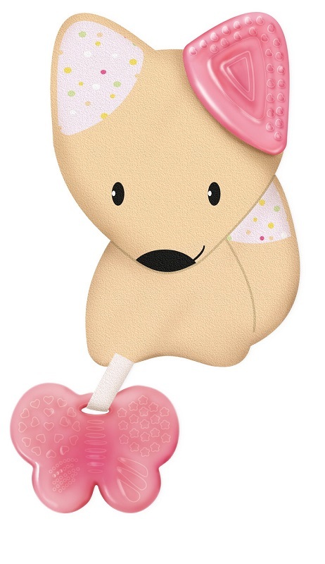 Chicco Massaggiagengive Friends Rosa 4m+