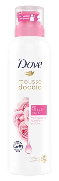 Dove Mousse Doccia Olio Rosa 200ml