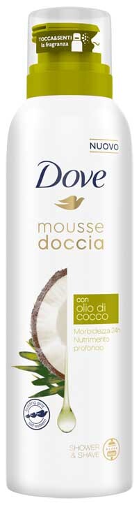 Dove Mousse Doccia Cocco 200ml