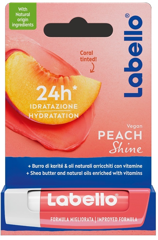 LABELLO NEW PEACH SHINE 5,5ML