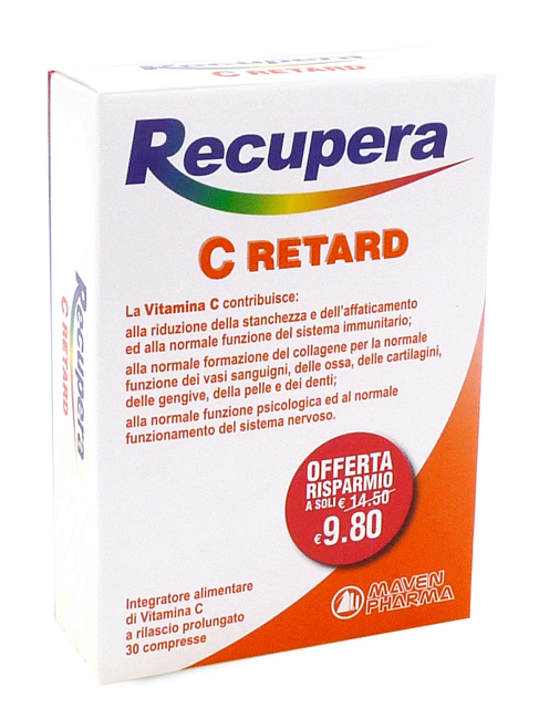 Recupera C Retard Maven Pharma 30 Compresse