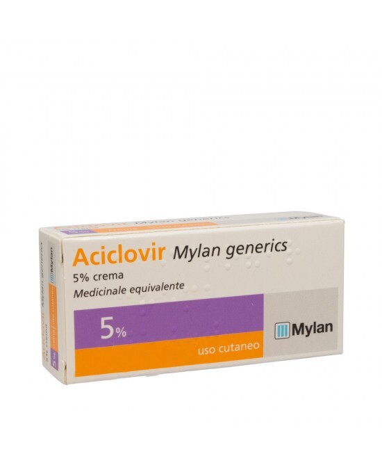 ACICLOVIR 5% CREMA 3G MYLAN (HERPES LABIALIS)
