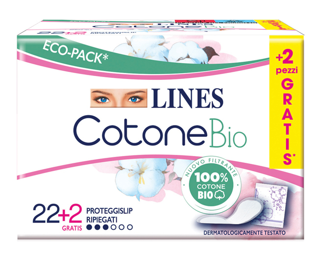 LINES COT BIO SALVASLIP RIP 24P