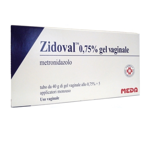 ZIDOVAL 0,75% GEL VAGINALE 40G + 5 APPLICATORI MONOUSO