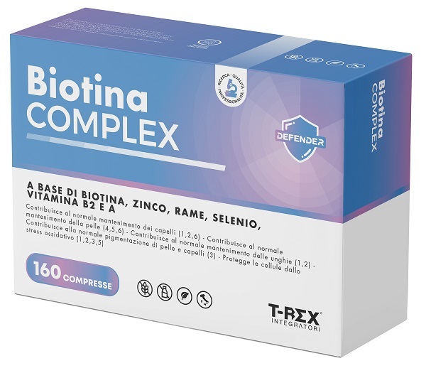 T-REX BIOTINA COMPLEX 160CPR