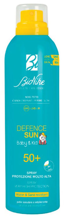 Bionike Defence Sun Baby-Kid Spray Solare Corpo 200ml SPF50+