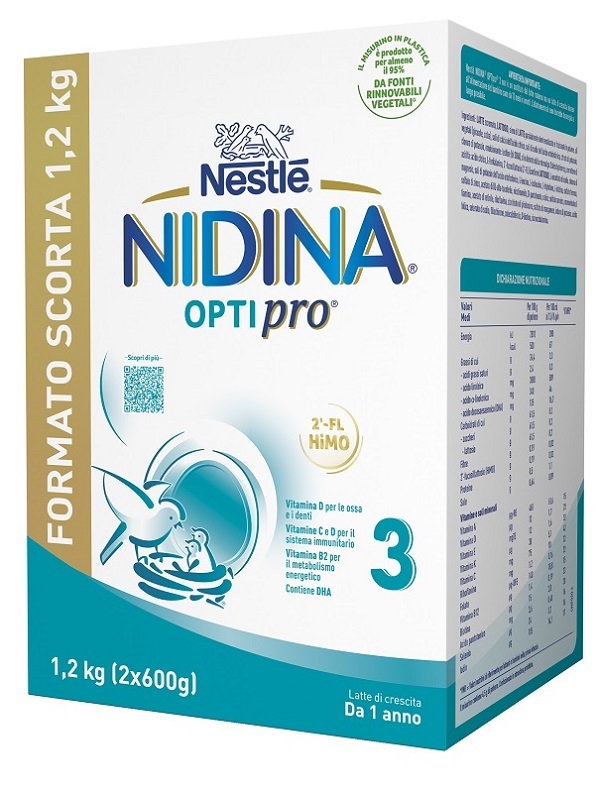 NIDINA OPTIPRO 3 POLV 2PZ 600G