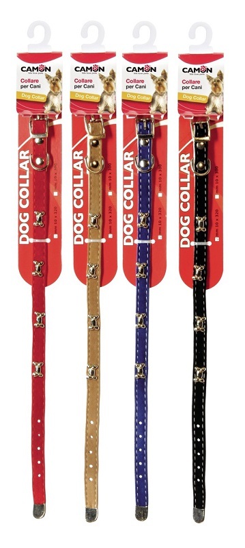 COLLARE CANE VELLUTO 10X320MM