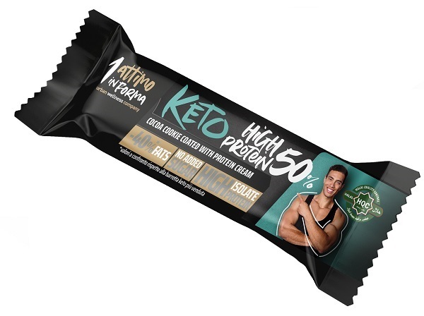 KETO HIGH PROTEIN 50% BAR 40G