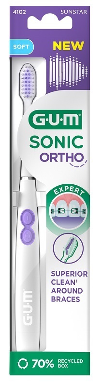 GUM SONIC ORTHO BATTERY TOOTHB