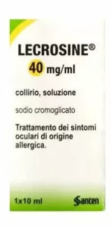 Lecrosine 40mg/ml Collirio Soluzione 10ml